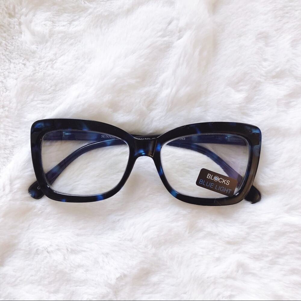 Grace Black & Blue Computer Blue Light Glasses